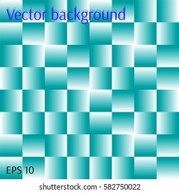 Abstract blue squares with gradient seamless