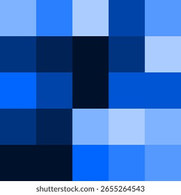 abstract blue squares mozaic background