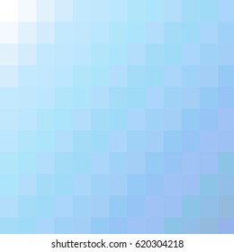Abstract blue squares. Vector graphic background.