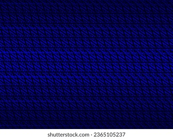 Resumen de fondo de alambre de acero azul con líneas azules brillantes con espacio vacío para el diseño. Antecedentes del concepto de innovación tecnológica moderna. Hoja de metal azul oscuro perfeccionada.