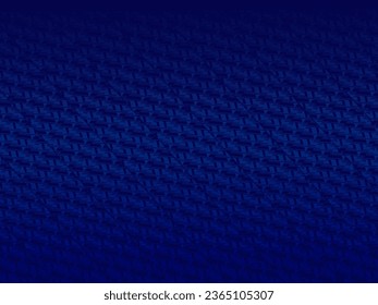 Resumen de fondo de alambre de acero azul con líneas azules brillantes con espacio vacío para el diseño. Antecedentes del concepto de innovación tecnológica moderna. Hoja de metal azul oscuro perfeccionada.