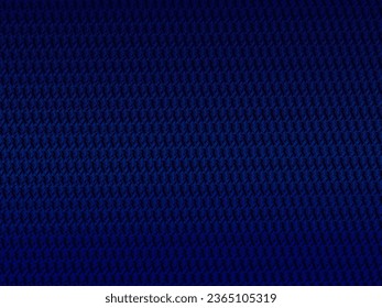 Resumen de fondo de alambre de acero azul con líneas azules brillantes con espacio vacío para el diseño. Antecedentes del concepto de innovación tecnológica moderna. Hoja de metal azul oscuro perfeccionada.