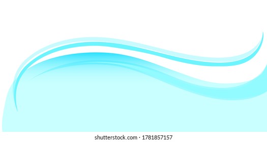 flujo azul abstracto, fondo de agua de flujo, fondo de pared