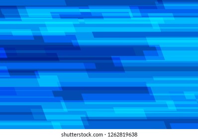 Abstract blue striped background