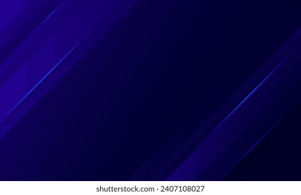 Abstract blue striped background. Dynamic shapes composition. Vector illustration