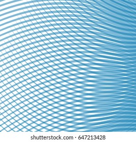 Abstract Blue Stripes Background