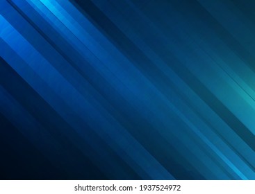 Abstract blue stripes background. Design template for brochures, flyers, magazine
