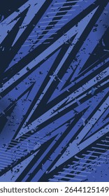 Abstractas fondo de rayas azules moderno para la sublimación Jersey deportivo
