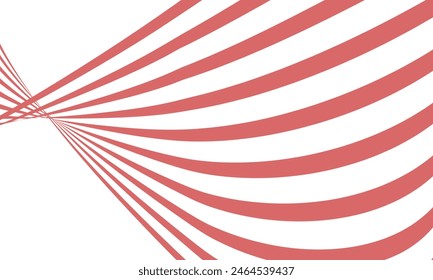 Fondo de línea de onda de rayas azules Abstractas. Ilustración vectorial