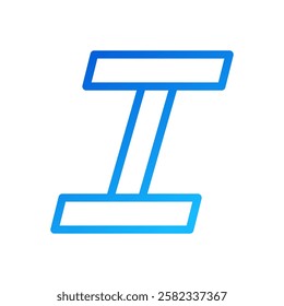 Abstract Blue Structure Graphic Element Design