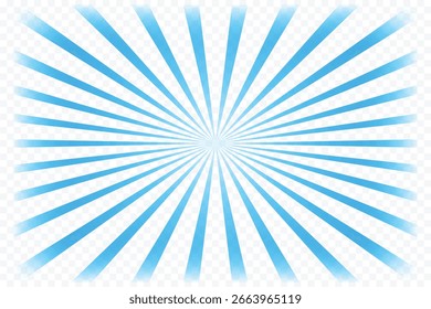 Abstractas azul explosión de sol de fondo rayo de sol arte pop rayos geométricos rayo textura diseño Fondo de pantalla Vector vintage retro cartel
