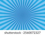 abstract blue sunburst pattern background for modern graphic design element. shining ray cartoon with colorful for website banner wallpaper and poster card decoration