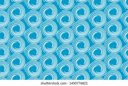 abstract blue swirl background vector template, blue pattern template