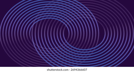 Vetor de Fundo de Energia de Linhas Concêntricas com Espiral Azul Abstrato