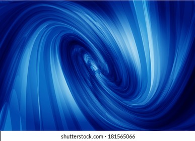 Abstract Blue Swirl Image