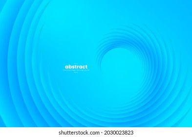 Abstract blue swirl mesh gradient digital technology, design concept background and wallpaper, banner backdrop, vector eps