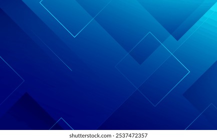 Fundo de tecnologia azul abstrato. Vetor Eps10