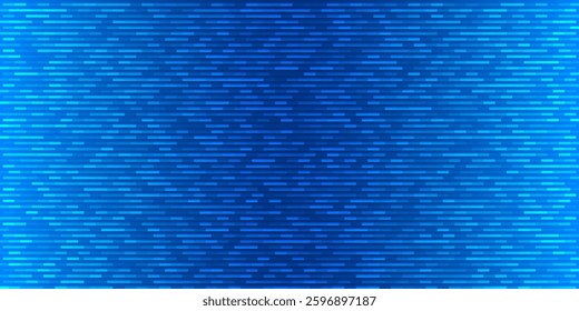 Abstract blue tech data software background. Abstract business tech futuristic line pixel grid. Digital data technology concept. Vector gradient backdrop.