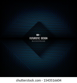 Abstract blue tech futuristic of future technology design decoration background. Use for poster, artwork, template design, ad. illustration vector eps10