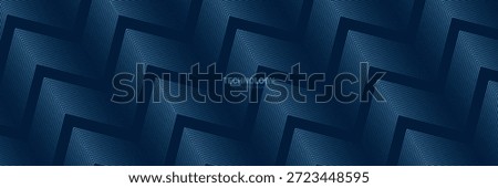 Abstract blue technology background. Shiny blue arrow lines pattern. Futuristic tech concept. Suit for business, corporate, website, presentation, banner, cover, flyer