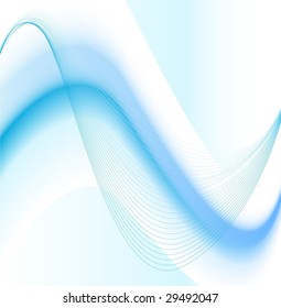 abstract blue template design