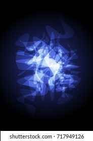 Abstract blue texture background