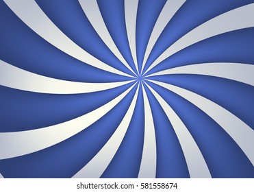 abstract blue tone swirling radial pattern background