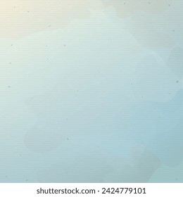 Abstract blue tone watercolor stained on paper textured digital painting background.