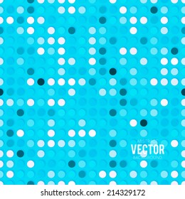 Abstract blue toned background with circles