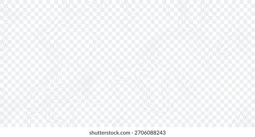 Patrón de líneas de mapa topográfico azul Abstractas: fondo de contorno geométrico para diseño y decoración modernos.