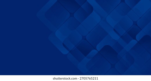 Abstract blue transparant background with glowing geometric lines. pattern
