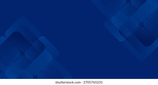 Abstract blue transparant background with glowing geometric lines. pattern template