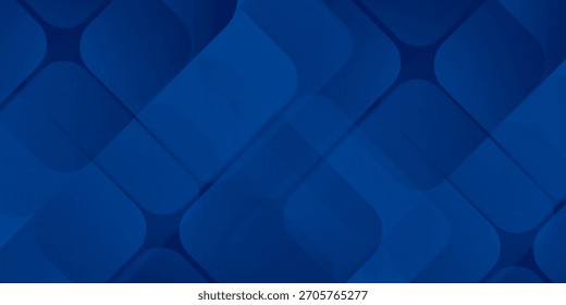 Abstract blue transparant background with glowing geometric lines. Modern blue gradient square shape design. Simple art good nice illustrations vector