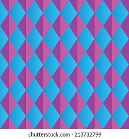 An Abstract Blue Triangle Background Pattern