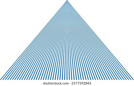 abstract blue triangle line pattern suitable for background.