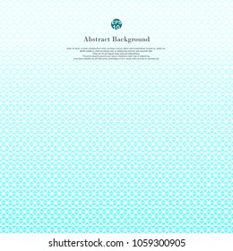 Abstract of blue triangle lines wave, simple pattern wavy blue water surface, illustration vector eps10