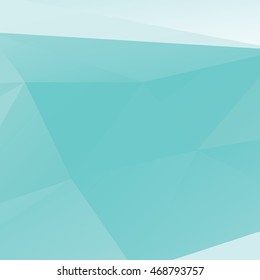 Abstract blue triangle pattern in vector. For web, textile, prints.