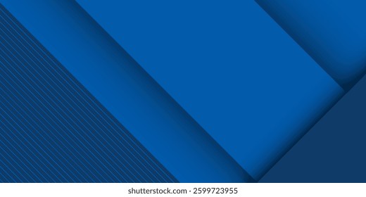 Abstract Blue triangle shape vector background for corporate concept, template, poster, brochure, website, flyer design. Vector illustration