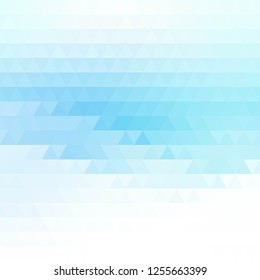 abstract blue triangles