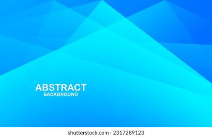 Abstract blue triangles background. Dynamic shapes composition. Eps10 vector