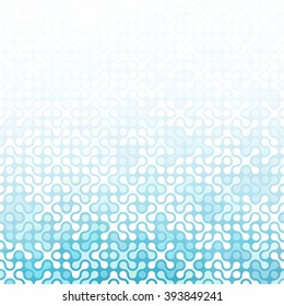 Abstract blue triangles background. Good for financial annual cover design, brochures, booklets etc.