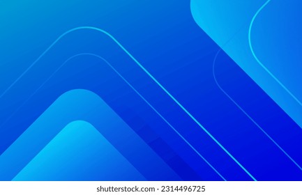 Abstract blue triangles background. Vector illustration