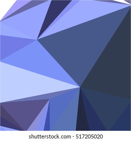 abstract blue triangles of a polygonal vector illustration. Creative background with geometric design in the style of origami