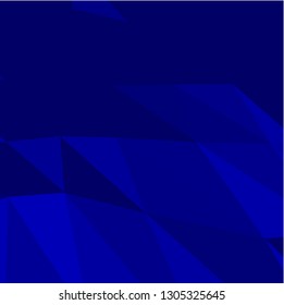 abstract blue triangles vector background