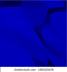 abstract blue triangles vector background