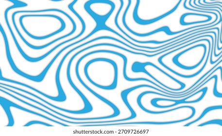 Abstractas azul y Trippy Textura psicodélica. fondo