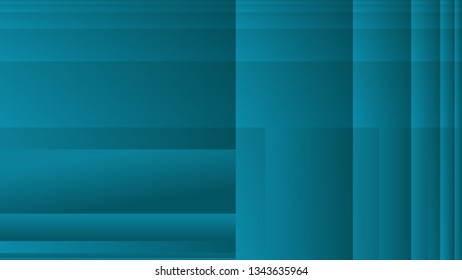 Abstract blue turquoise geometric vector background, can be used for cover design, poster, advertising. 