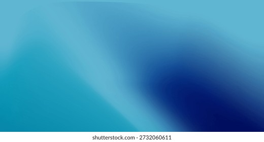 Fundo de gradiente azul e turquesa abstrato com uma linha curva suave.