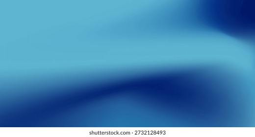 Fundo de gradiente azul e turquesa abstrato com uma linha curva suave.