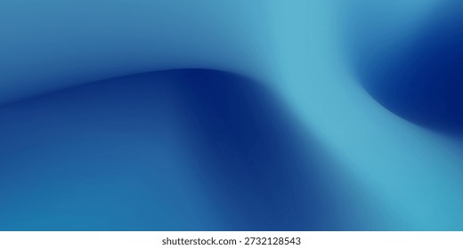 Fundo de gradiente azul e turquesa abstrato com uma linha curva suave.
